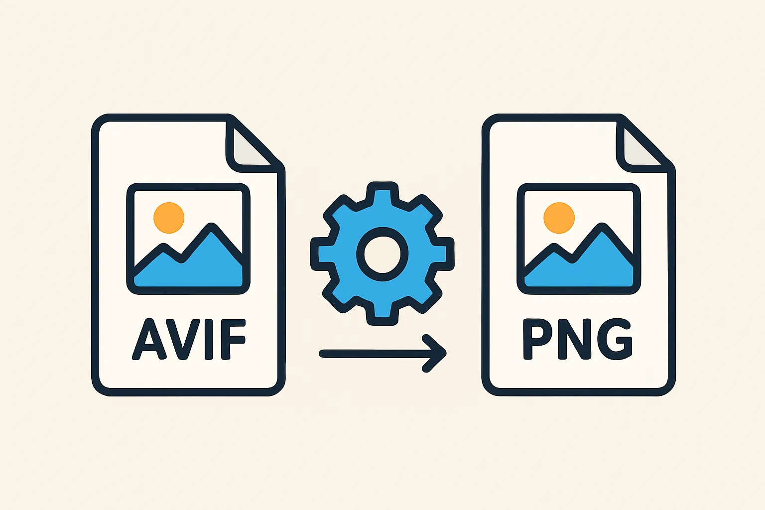 AVIF to PNG Conversion: Quick Guide & Best Methods – illustration