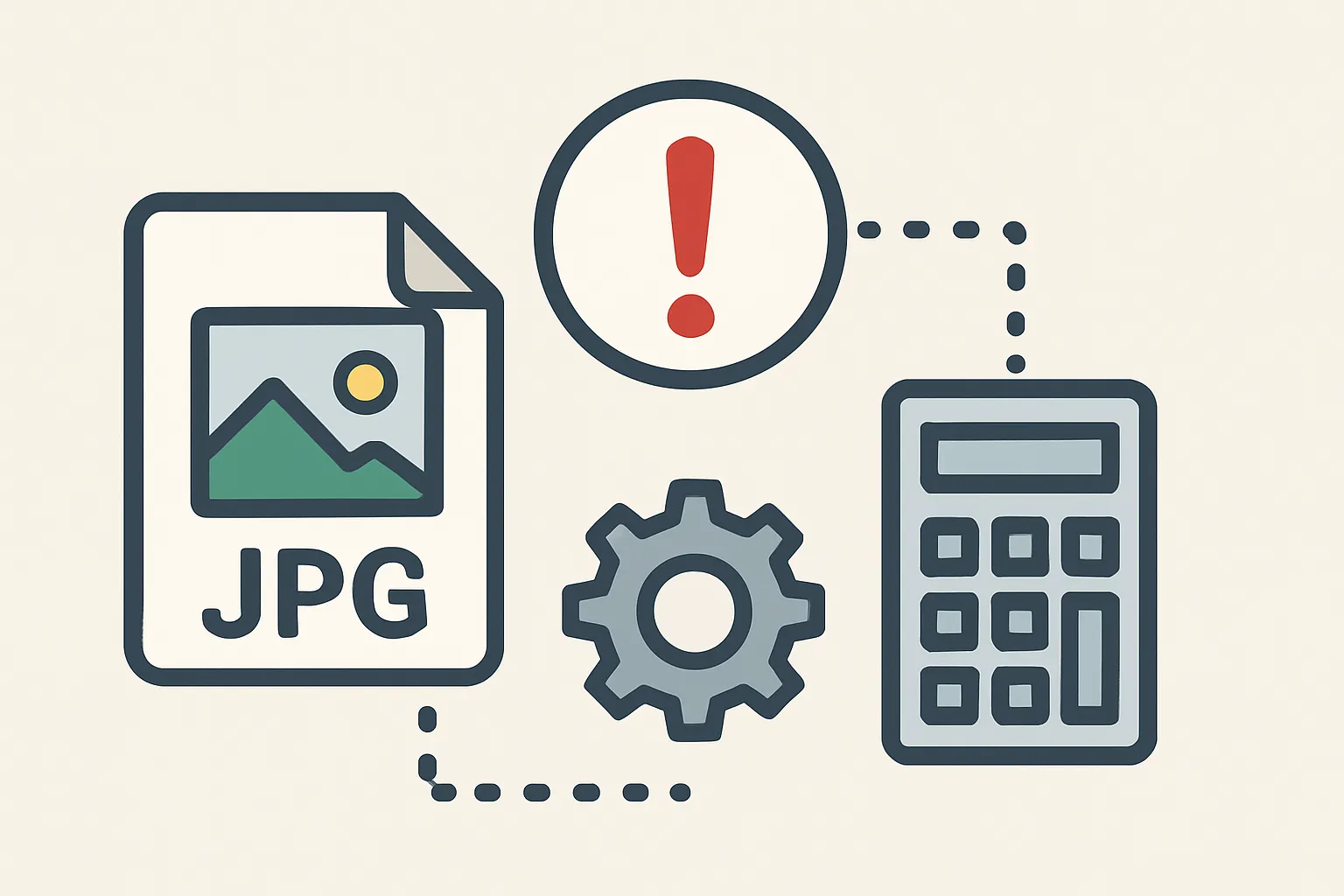 Big JPG: Understanding Large JPEG Files & Solutions – illustration