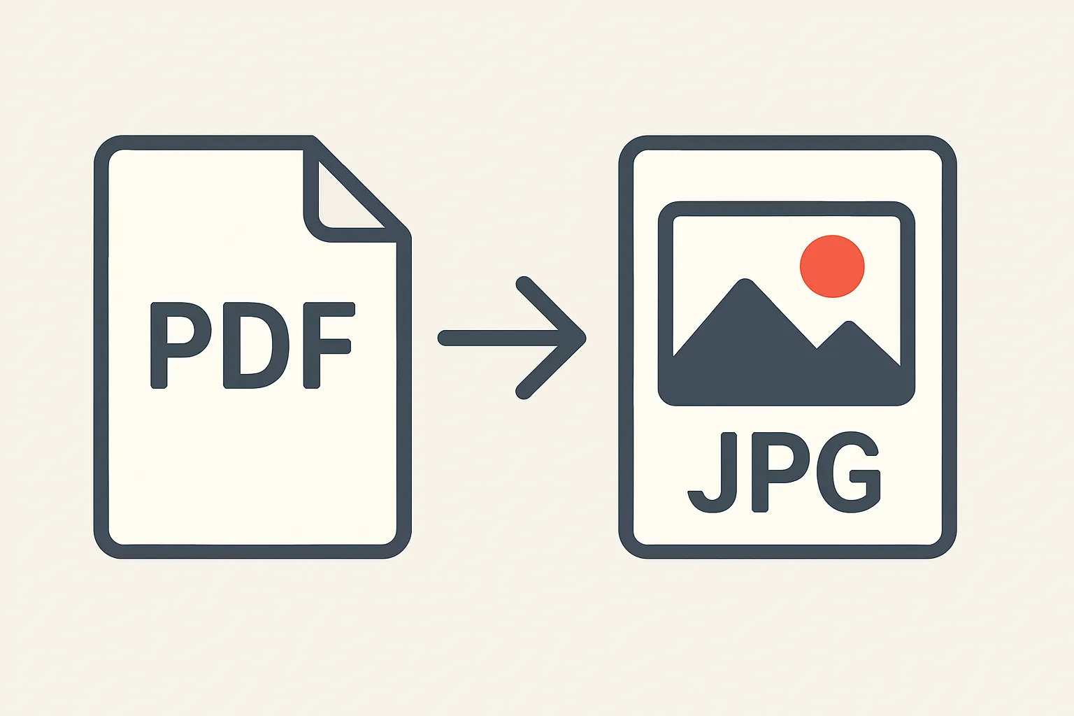 Convert PDF to JPG: Quick and Simple Methods – illustration