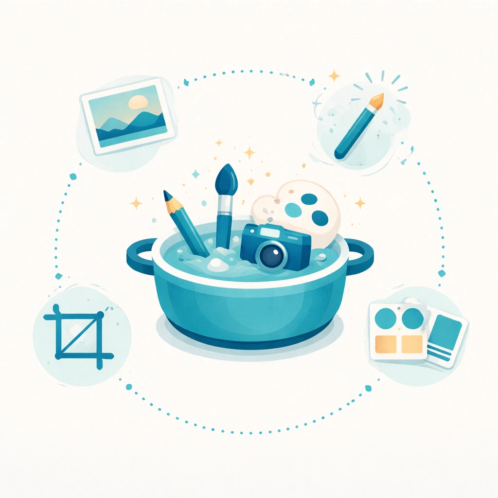 Hotpot AI: Easy Image Creation and Editing Tools – illustration