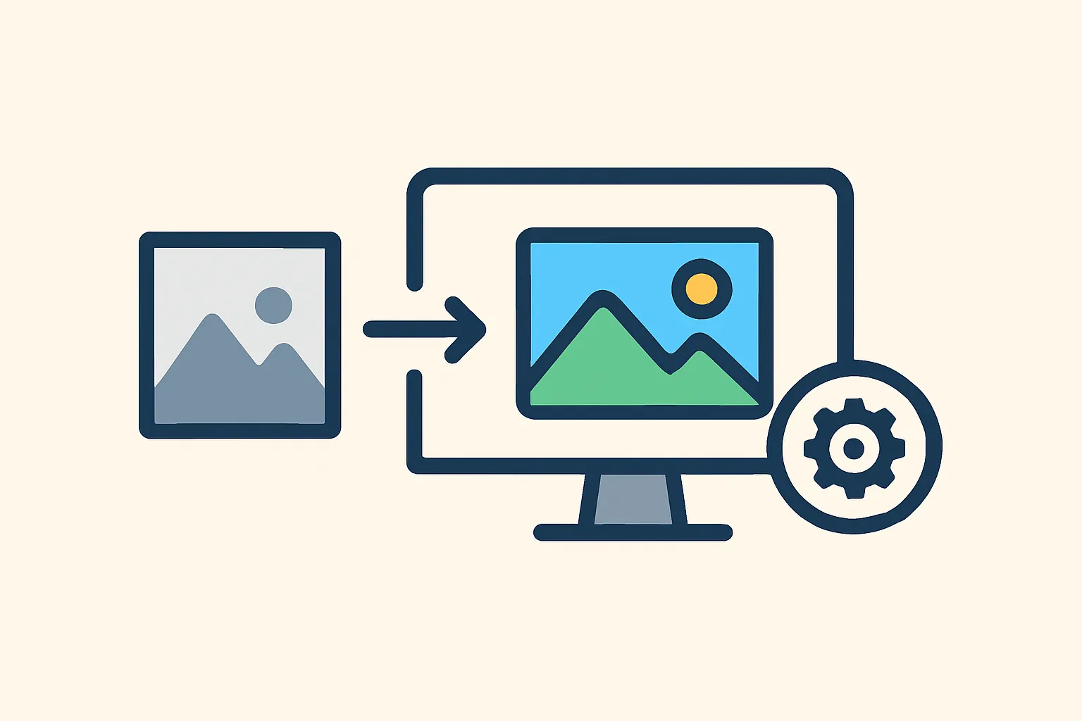 Image Enhancer: Improve Photo Quality Instantly – illustration