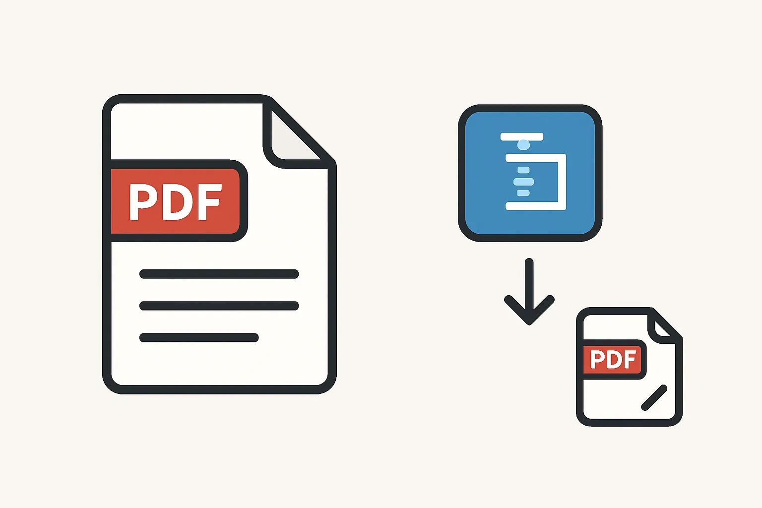 PDF Compressor: Reduce File Size Quickly and Easily – illustration