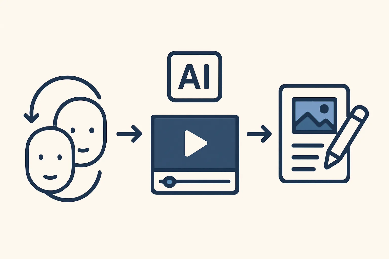 Remaker AI: Transform Your Face Swap and Video Edits – illustration