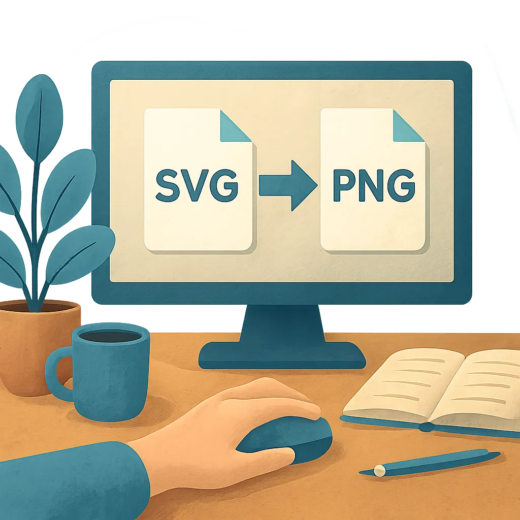 SVG to PNG: How to Convert Vector Files to Raster – cover