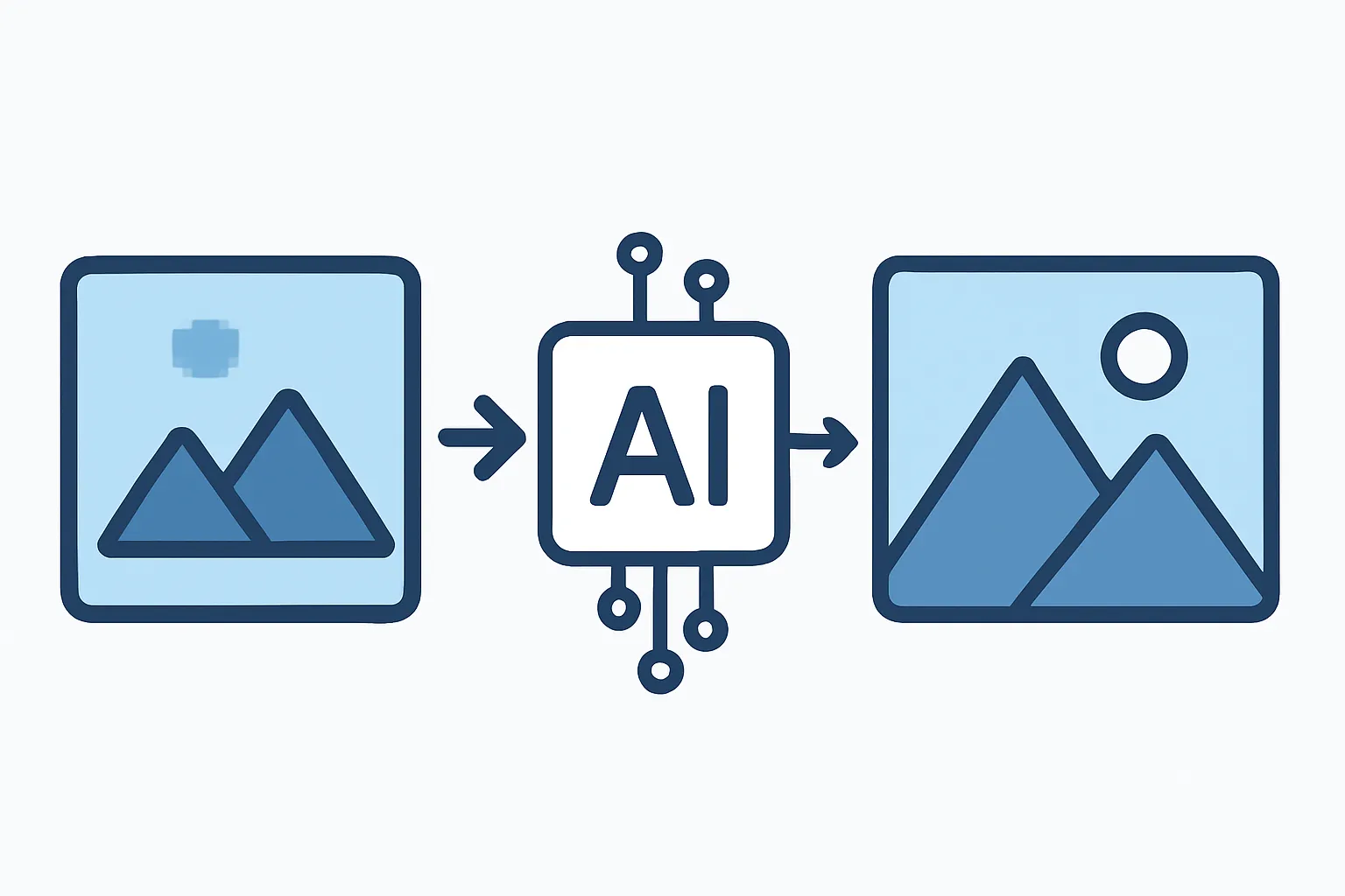 Upscale Image AI: Enhance Photo Quality Instantly – illustration
