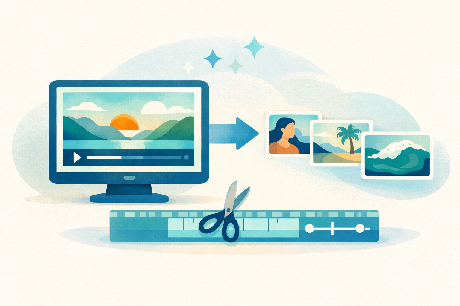 Vidyo AI: Transform Long Videos into Short Clips Fast – illustration